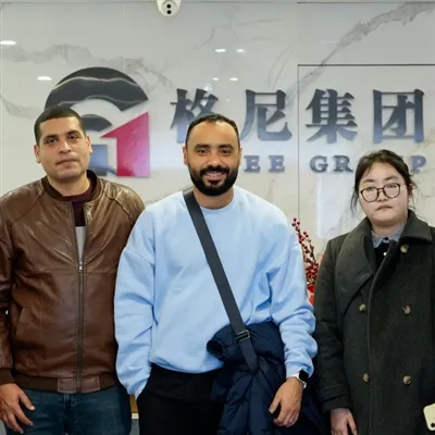 UAE-klient besöker GNEE, slutför fabriksinspektion på-plats och orderbekräftelse